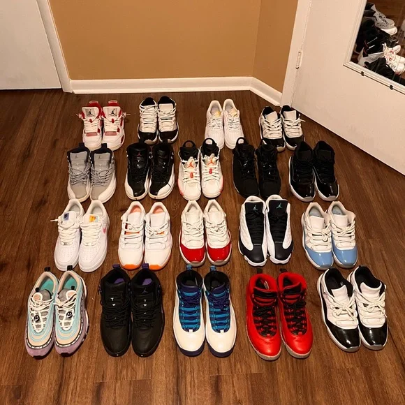 Jordan Retro Jordans 4 6 10 11 12 13 low high Nike Air Force 1 AIr Max 97 Spring is in full swing, is your sneaker rotation ready? We  main image 4